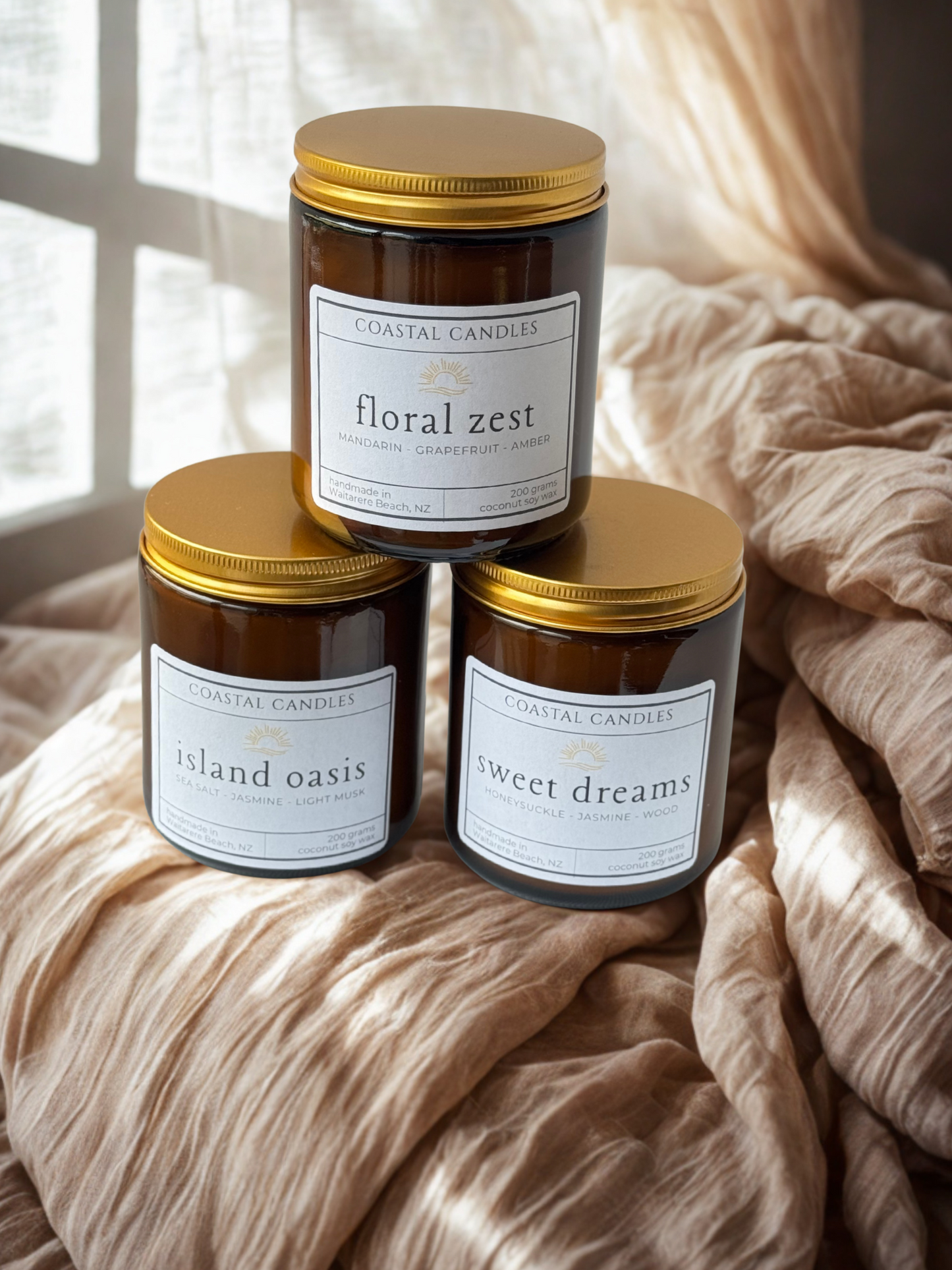 Floral Zest Scented Candle