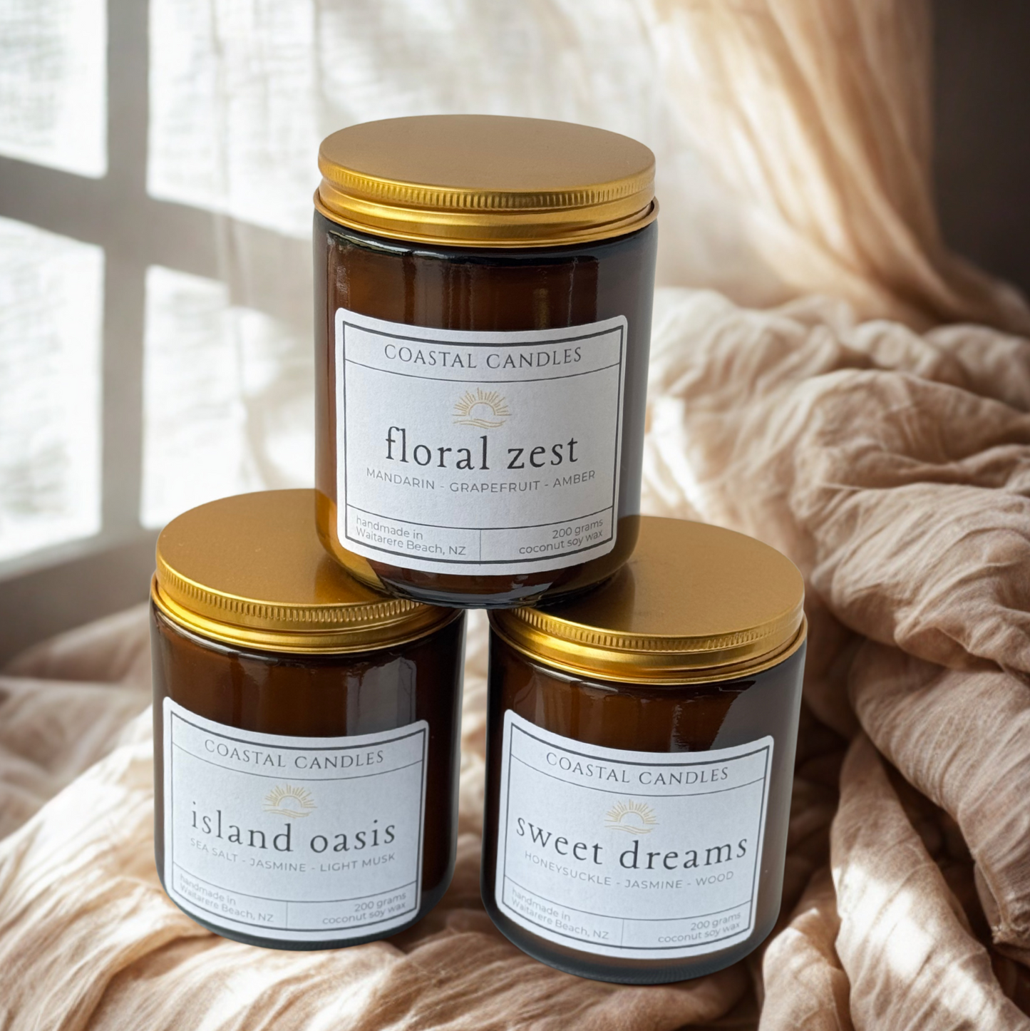 Floral Zest Scented Candle