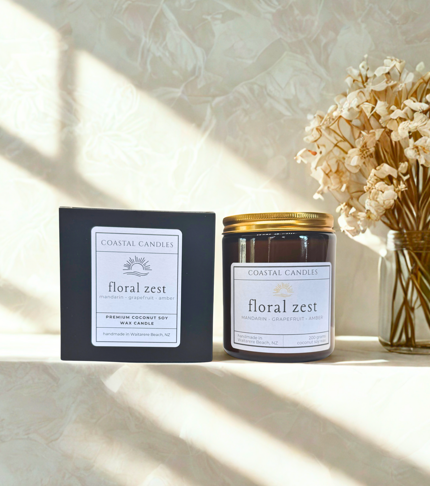 Floral Zest Scented Candle