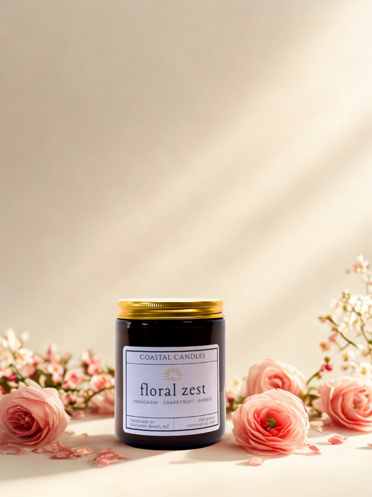 Floral Zest Scented Candle