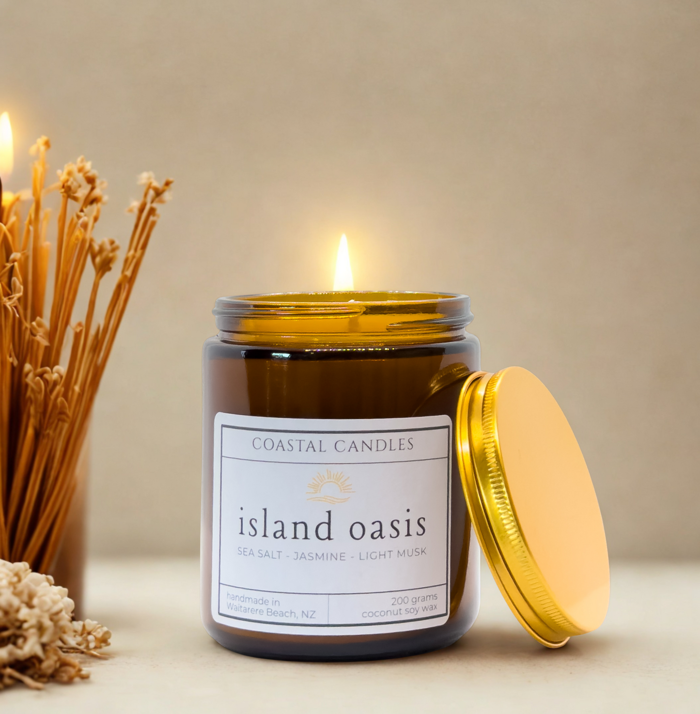 Island Oasis Scented Candle