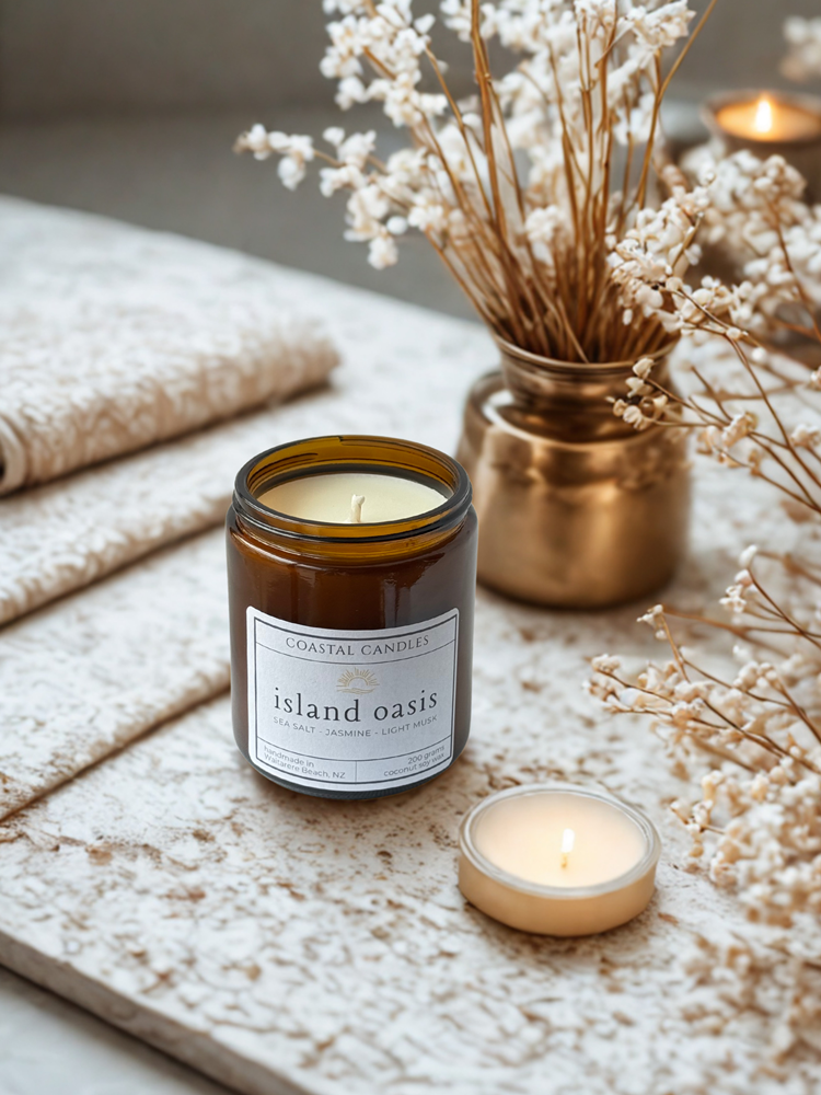 Island Oasis Scented Candle