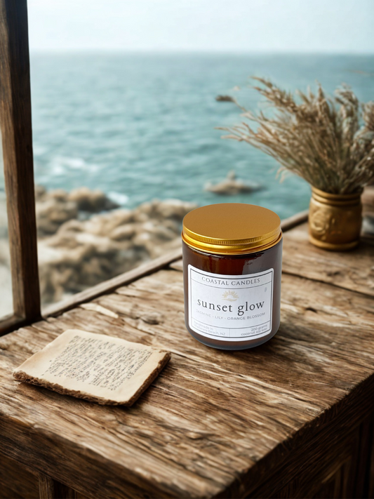 Sunset Glow Scented Candle