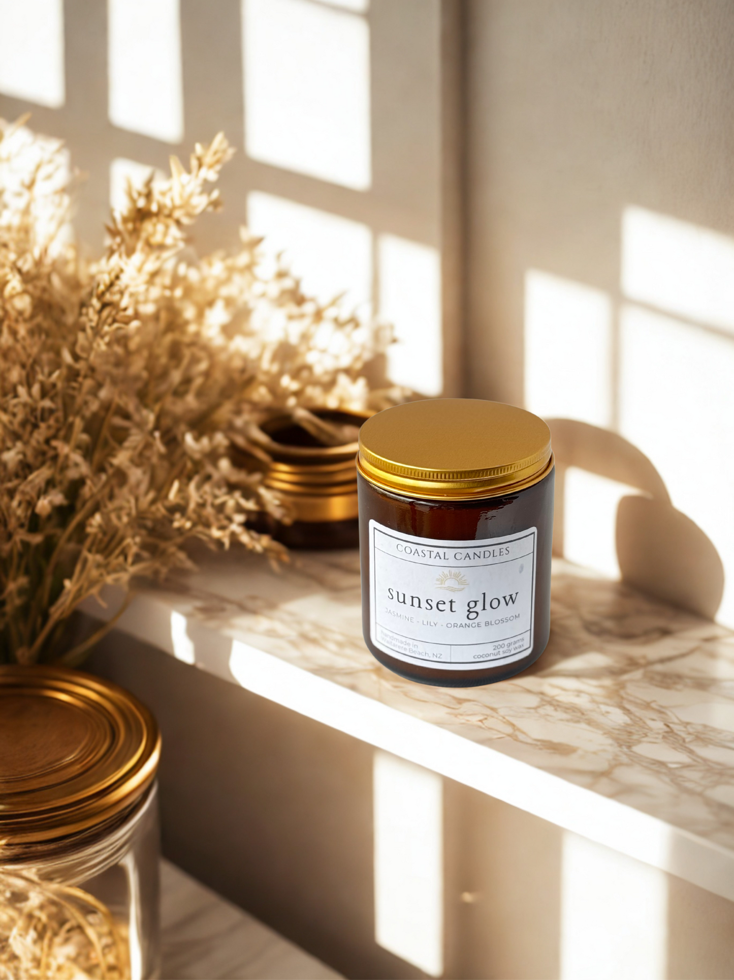 Sunset Glow Scented Candle