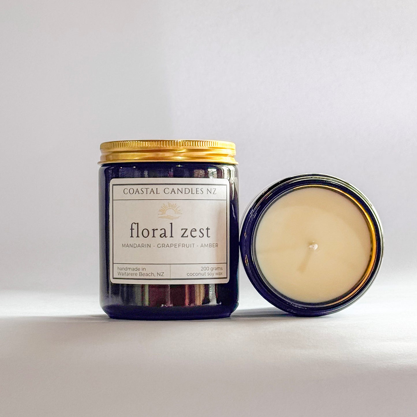 Floral Zest Scented Candle