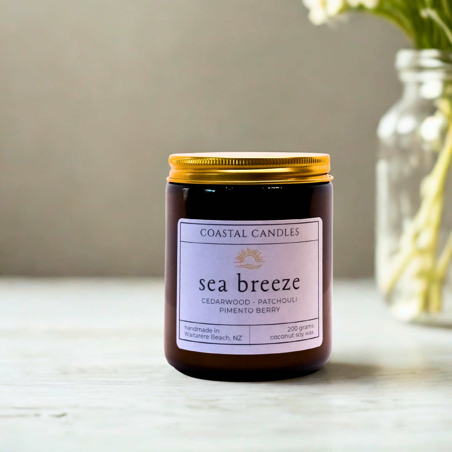 Sea Breeze Scented Candle